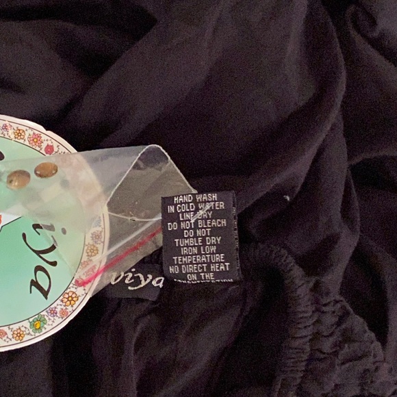 Beach cover up w gold embellishments! - Picture 5 of 7